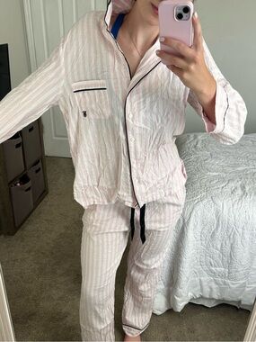 Victoria Secret Striped Pajamas